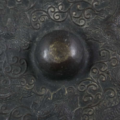 Bronzegong Tawak-Tawak-- Borneo, dunkle Patina, die Gongsche… - фото 5