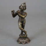 Krishna Venugopala - Indien, helle Bronze, Silber- und Kupfe… - фото 1