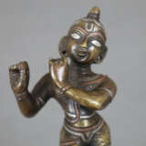 Krishna Venugopala - Indien, helle Bronze, Silber- und Kupfe… - Foto 4