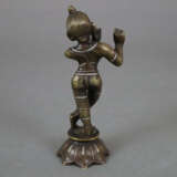 Krishna Venugopala - Indien, helle Bronze, Silber- und Kupfe… - фото 5