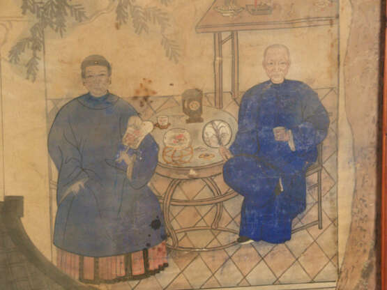 Ahnenbild - Vorfahren einer chinesischen Familie, jeweils zw… - фото 2