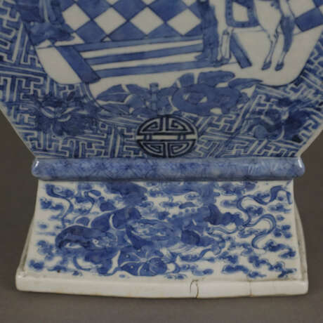 Rechteckige Balustervase - China, späte Qing -Dynastie, Porz… - photo 4