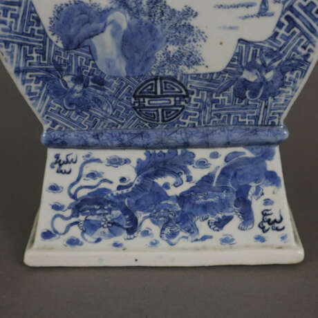 Rechteckige Balustervase - China, späte Qing -Dynastie, Porz… - photo 9