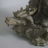 Figürliche Bronze „Shoulao“ - China, ausgehende Qing-Dynasti… - Foto 2