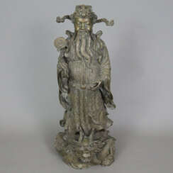 Figürliche Bronze „Lu“ - China, ausgehende Qing-Dynastie/ Re…