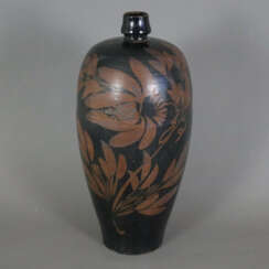 Vase 'Meiping' im Stil der 'Cizhou'-Ware - China, Steinzeug,…