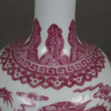 Drachenvase - China, Porzellan, „Tian qiu ping"-Form mit lei… - photo 3