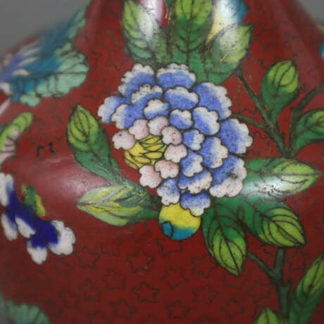 Cloisonné Vase - China, ausgehende Qing-Dynastie, Balusterfo… - Foto 7