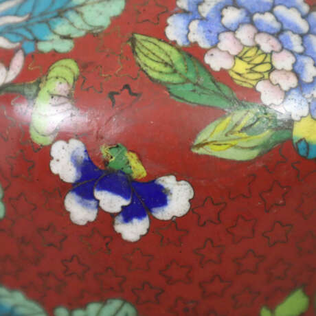 Cloisonné Vase - China, ausgehende Qing-Dynastie, Balusterfo… - Foto 8