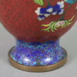Cloisonné Vase - China, ausgehende Qing-Dynastie, Balusterfo… - Foto 10