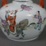 Teekännchen - China, nach 1900, Porzellan, gedrückte Kugelwa… - photo 10