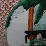 Ein Paar Famille verte-Vasen - China, Porzellan, gebauchte F… - фото 2