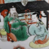 Ein Paar Famille verte-Vasen - China, Porzellan, gebauchte F… - фото 3