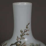 Flaschenvase - Tian qiu ping-Typus, China, Bemalung mit poly… - фото 4