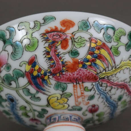 Fußschale - China, ausgehende Qing-Dynastie, Porzellan, mode… - фото 4