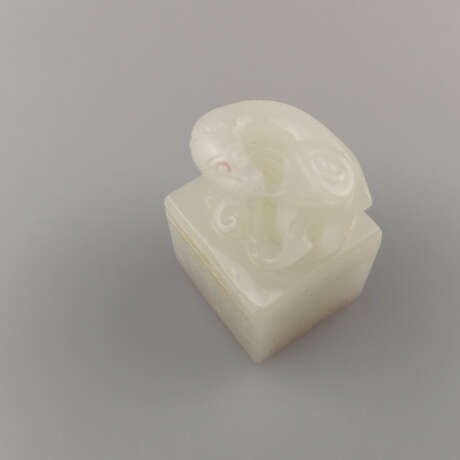 Siegelstempel - China, ausgehende Qing-Dynastie, weiße Jade … - фото 2