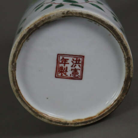 Hutständer - Porzellan, China, zylindrische Form, schauseiti… - Foto 9