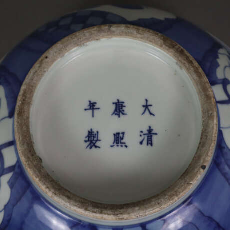 Schale im Kangxi-Stil - China, Porzellan, Wandung dekoriert … - photo 3