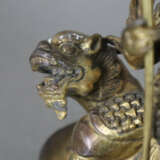 Figur des Vaishravana - tibeto-chinesisch, Bronzelegierung, … - фото 6