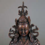 Padmasambhava als Guru Rinpoche - Kupfer, in entspannter Hal… - фото 6