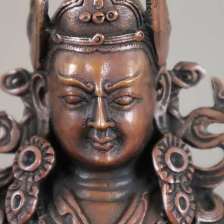 Padmasambhava als Guru Rinpoche - Kupfer, in entspannter Hal… - фото 7