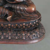 Padmasambhava als Guru Rinpoche - Kupfer, in entspannter Hal… - фото 11