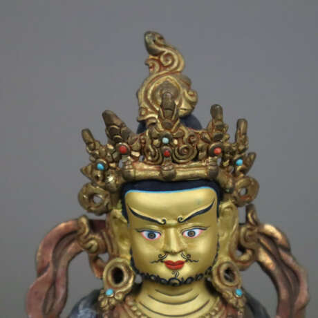 Gelber Jambhala, der Gott des Wohlstandes - Tibet 20.Jh., Ku… - Foto 4