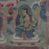 Thangka des Buddha Amitayus - Tibet, 20. Jh., Gouache und Go… - photo 8