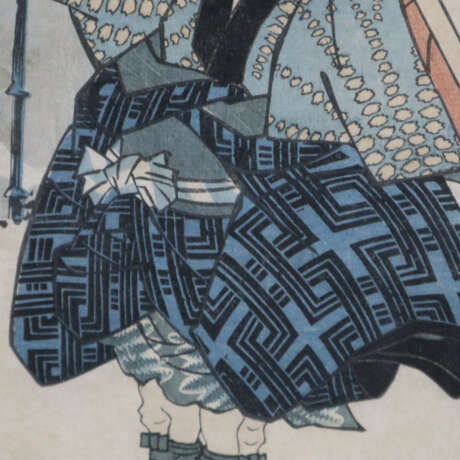 Utagawa Kunisada (=Toyokuni III., 1786-1865) - Kabuki-Darste… - фото 5