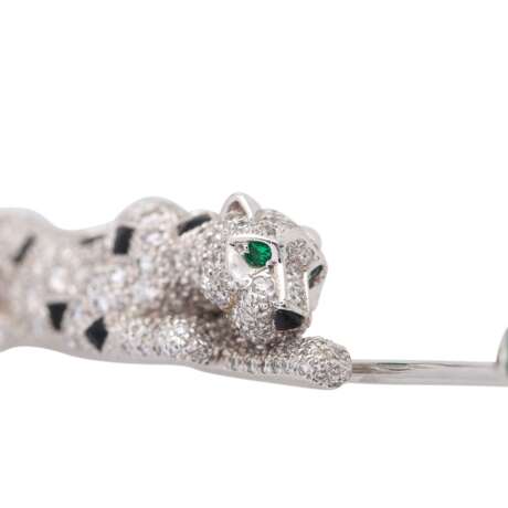 CARTIER Panther Brosche, - Foto 5