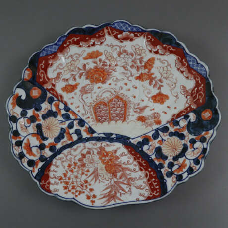 Imari-Porzellanplatte - Japan, ca. Meiji-Periode, ovale, unr… - Foto 2