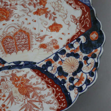 Imari-Porzellanplatte - Japan, ca. Meiji-Periode, ovale, unr… - Foto 6