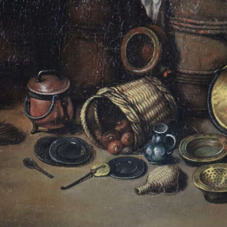 Flämische Schule des 18. Jahrhunderts / Genremaler -- Küchen… - Foto 9