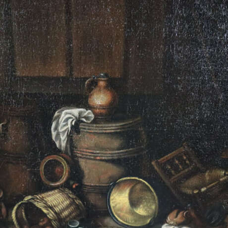 Flämische Schule des 18. Jahrhunderts / Genremaler -- Küchen… - photo 10