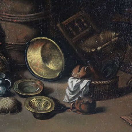 Flämische Schule des 18. Jahrhunderts / Genremaler -- Küchen… - фото 11