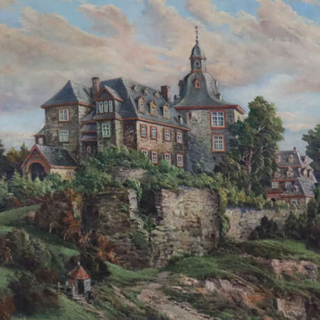Groß, F. (20. Jh.) - Blick auf das Obere Schloss in Siegen, … - Foto 7