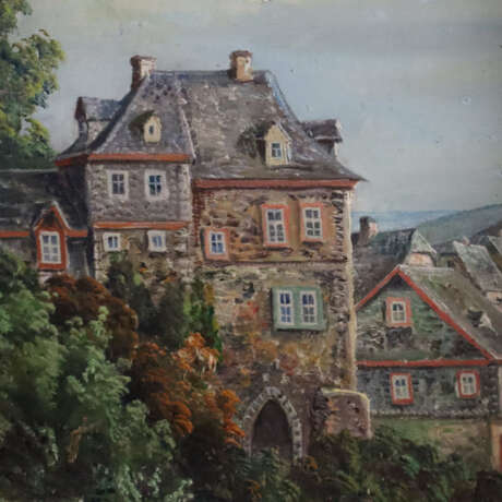 Groß, F. (20. Jh.) - Blick auf das Obere Schloss in Siegen, … - фото 11
