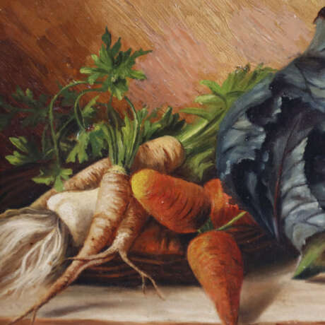 Knoll, Emil (1878-?, deutscher Maler) - Stillleben mit Gemüs… - Foto 3
