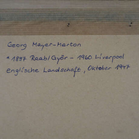 Mayer-Marton, Georg (1897Györ - 1960 Liverpool) - Englische … - фото 7