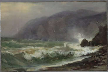 Morgenstern, Friedrich Ernst (1853-1919, wohl) - Meeresbrand…