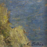 Schüz, Friedrich (1874 - 1954) - Amalfi-Küste, Öl auf Platte… - фото 9