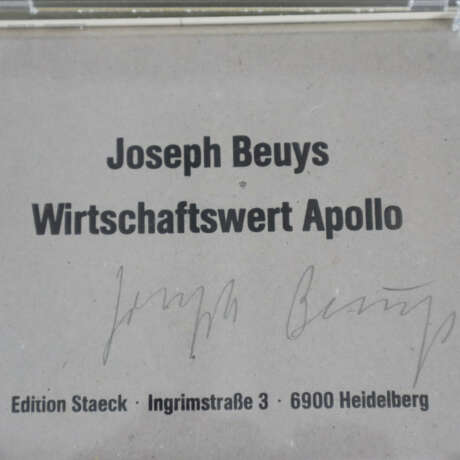 Beuys, Joseph (1921 Krefeld - 1986 Düsseldorf) - Original-Pa… - photo 3