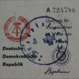 Beuys, Joseph (1921 Krefeld - 1986 Düsseldorf) - "Quittung f… - photo 3