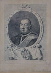Brotti, Carlo -18.Jh.- Portrait Papst Pius VI. „PIUS VI. ali…