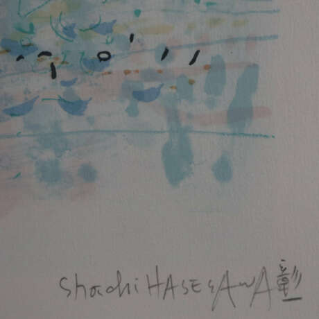 Hasegawa, Shoichi (geb.1929, in Paris lebender japanischer M… - фото 8