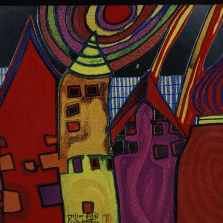 Hundertwasser, Friedensreich (1928 Wien - 2000 Queen Elizabe… - Foto 5