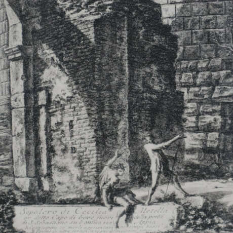 Piranesi, Giovanni Battista (1720 Venedig - 1778 Rom) - "Sep… - Foto 6
