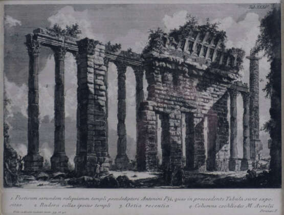 Piranesi, Giovanni Battista (1720 Venedig - 1778 Rom) - „Pos… - photo 1