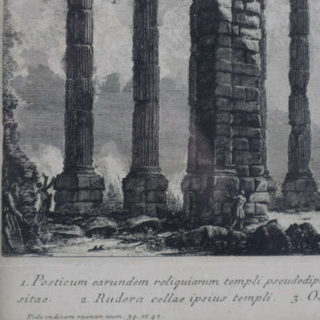 Piranesi, Giovanni Battista (1720 Venedig - 1778 Rom) - „Pos… - photo 8