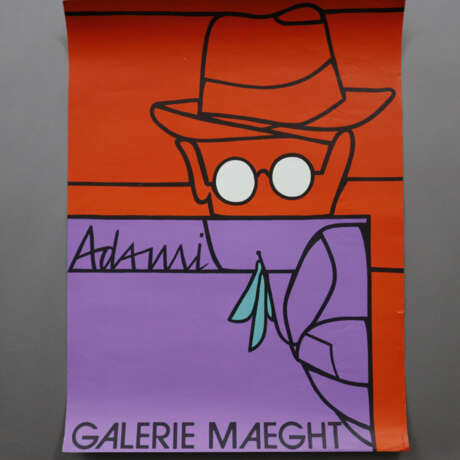 Drei Ausstellungsplakate für die Galerie Maeght - 3 Farblith… - фото 1